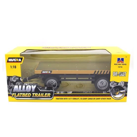 Haul It All 1/10 Scale Flatbed Trailer