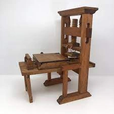 Gutenberg's Legacy: Own a Piece of Printing History - 1/10 Scale Replica
