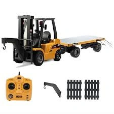 1/10 RC Forklift Crane – 3in1 Fun with Trailer (2.4G Remote)
